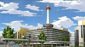 TV Anime “Uchoten Kazoku” Collaborates with Kyoto City Bus, Decorated Bus Unveiled 2