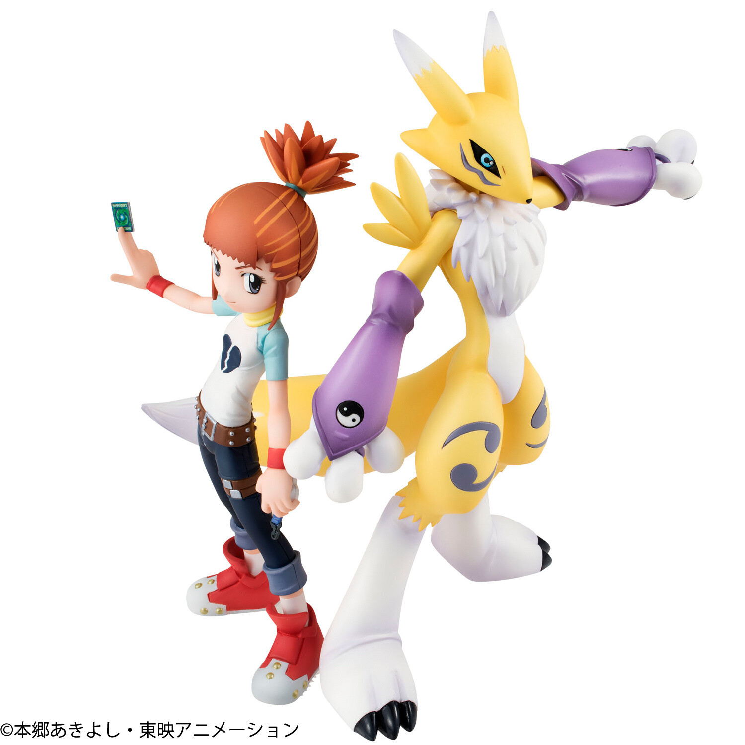 G.E.M. Series Digimon Tamers - Renamon and Ruki Makino 1