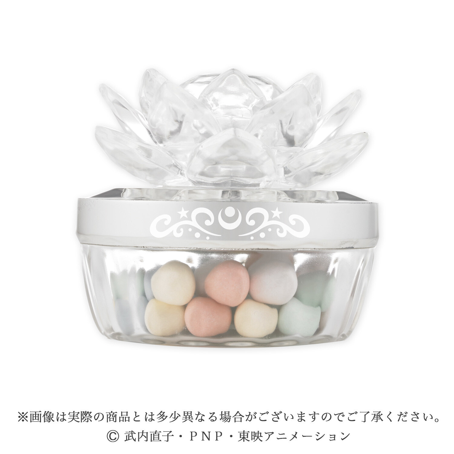 Beautiful Sailor Moon-Inspired Silver Crystal Face Powder Up For Preorder! 1