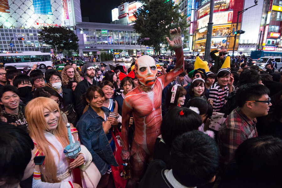 Intersection in front of Shibuya Station 3