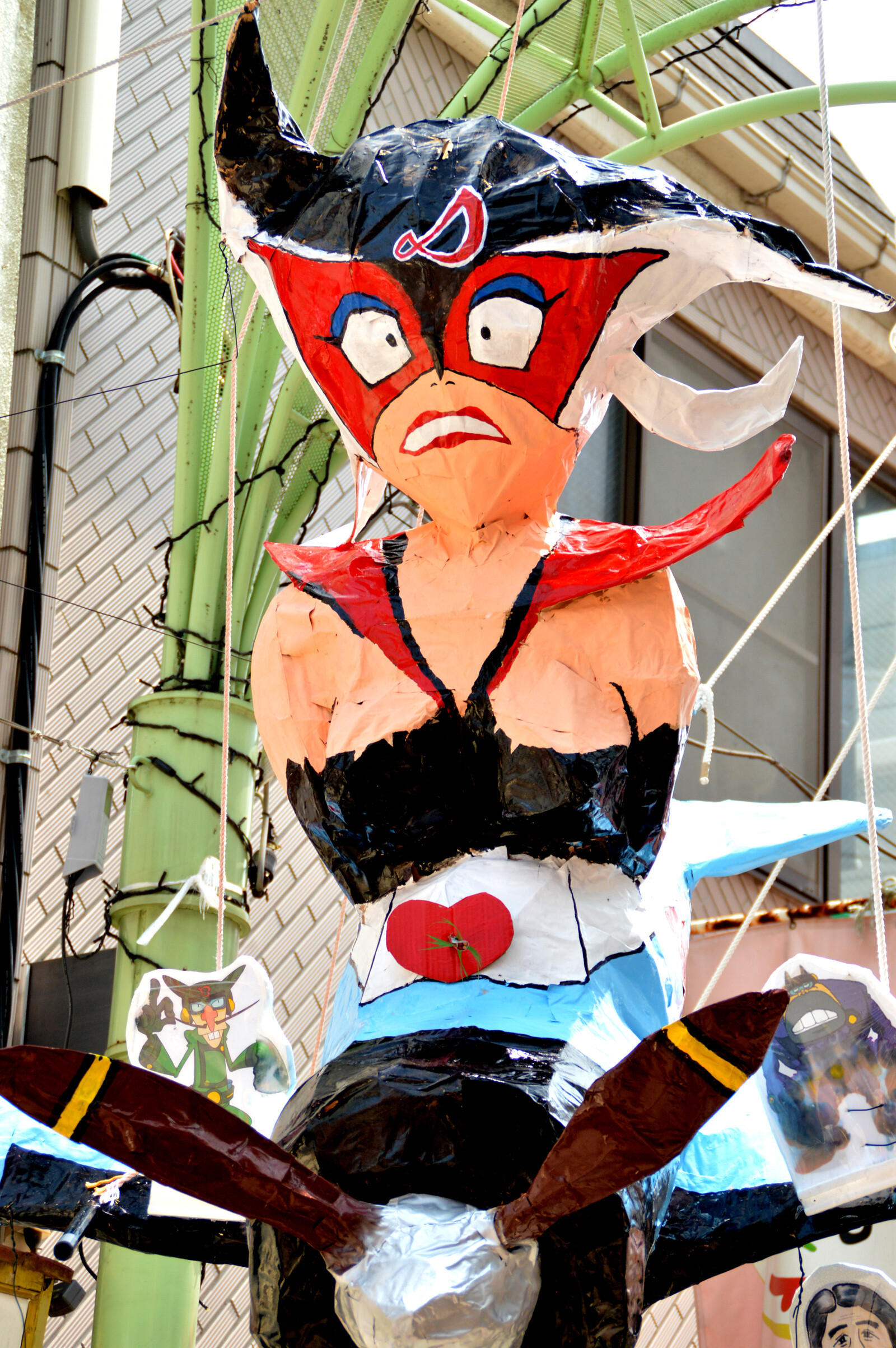 Asagaya Tanabata Festival Features Gigantic Paper Mache of Popular Anime Characters 14