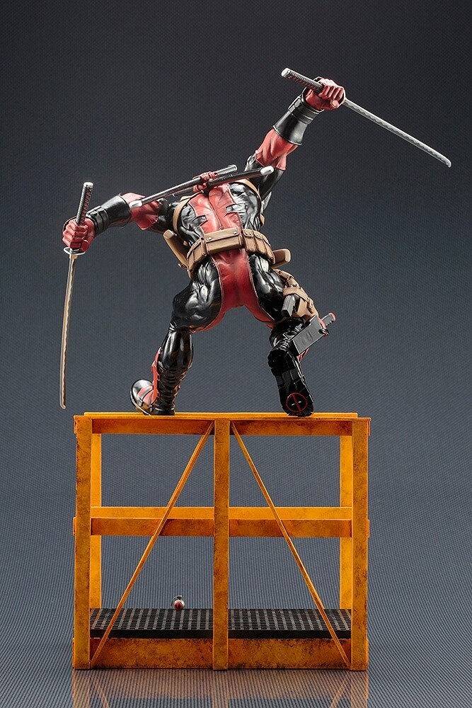 Kotobukiya Launches ArtFX Marvel Series with Fan-Favorite Antihero Deadpool! 4
