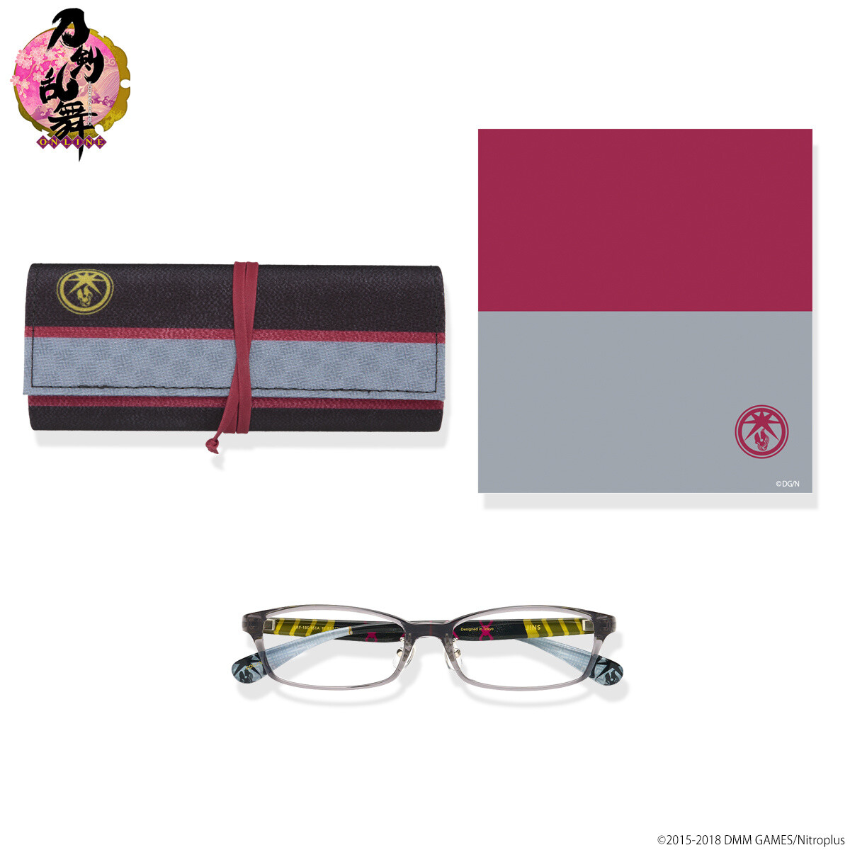 Touken Ranbu × Bandai × JINS Glasses Collab Vol. 2 Now Up for Pre-Order 16