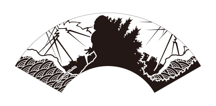 Cross Crowdfunding Launches Godzilla Resurgence Campaign! Orders Open for Gold Leaf Folding Fans & Jacquard Neckties 7