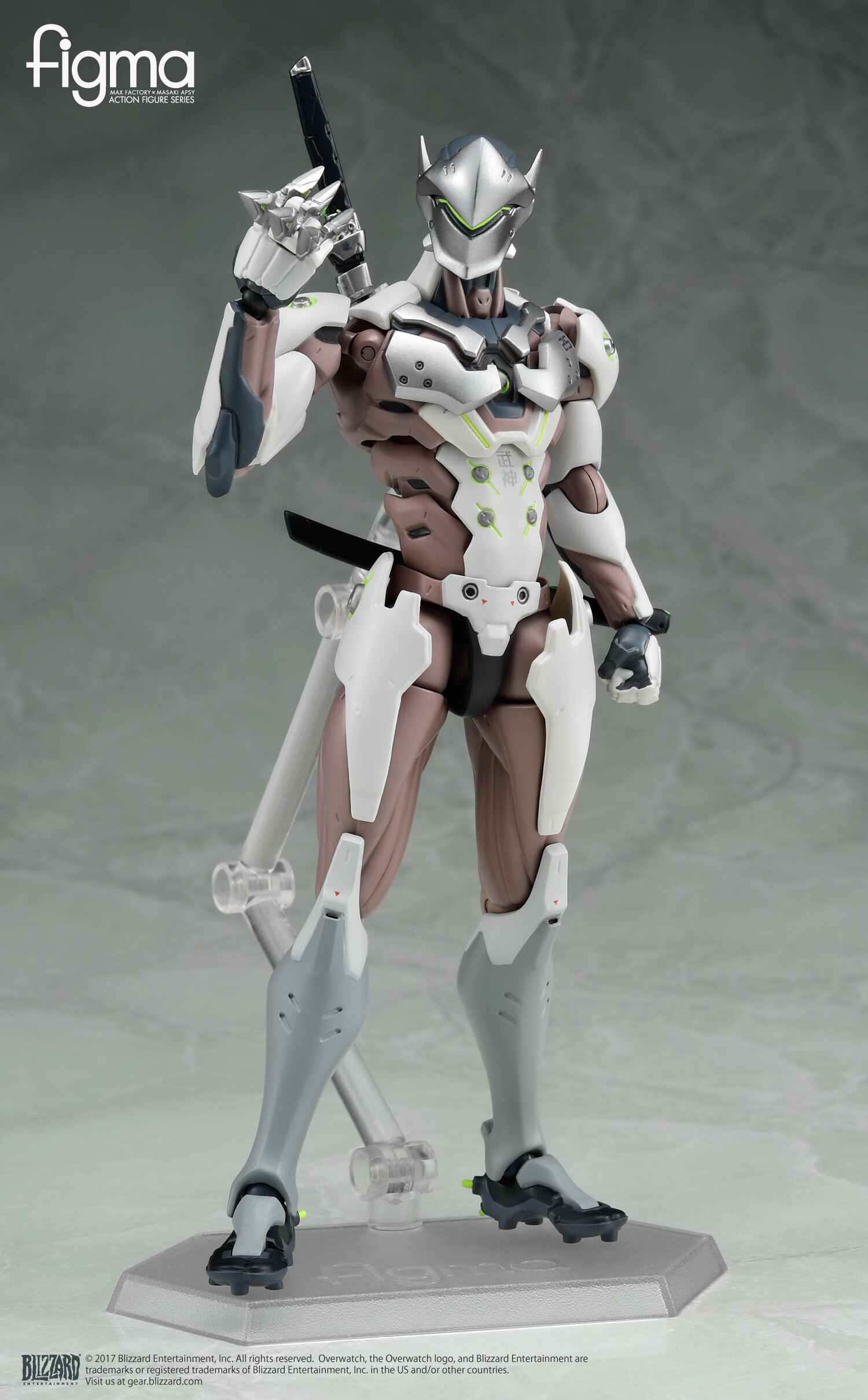 Genji of Overwatch Recreated as Posable figma! 0