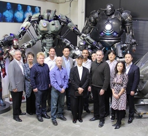 Director Tomino visiting Legacy Effects 6