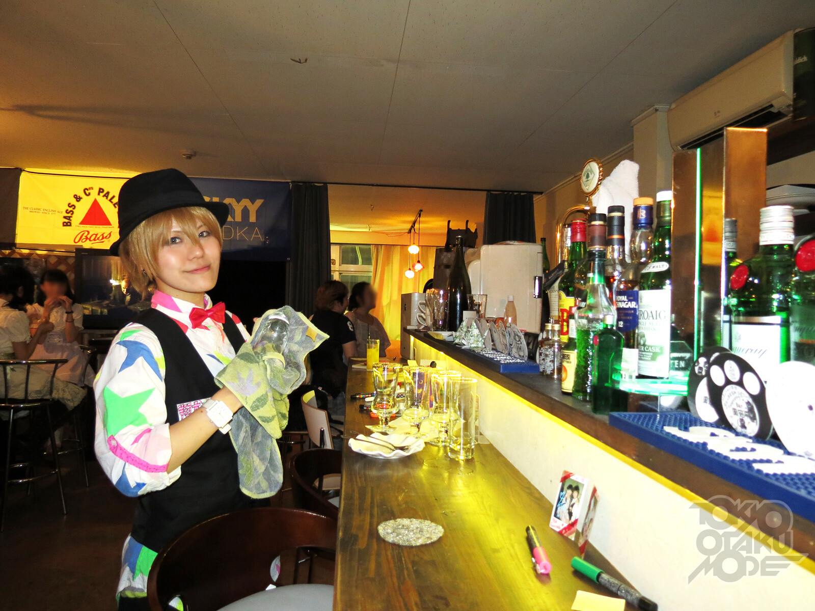 The staff welcome customers with a friendly smile. 6