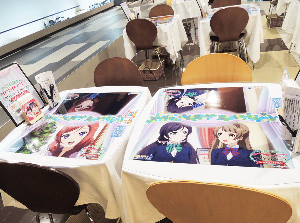 Love Live! Part 1 Collaboration! Good Smile x Animate Cafe Opens! 3