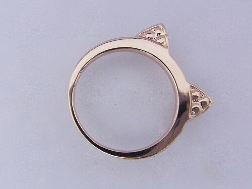 18K and Platinum?! Cute and Gorgeous Nekomimi Jewelry: Mimi Ring Premium 2