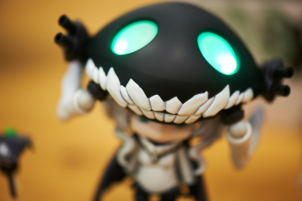 And the eyes of her hat (?) are glowing! 55