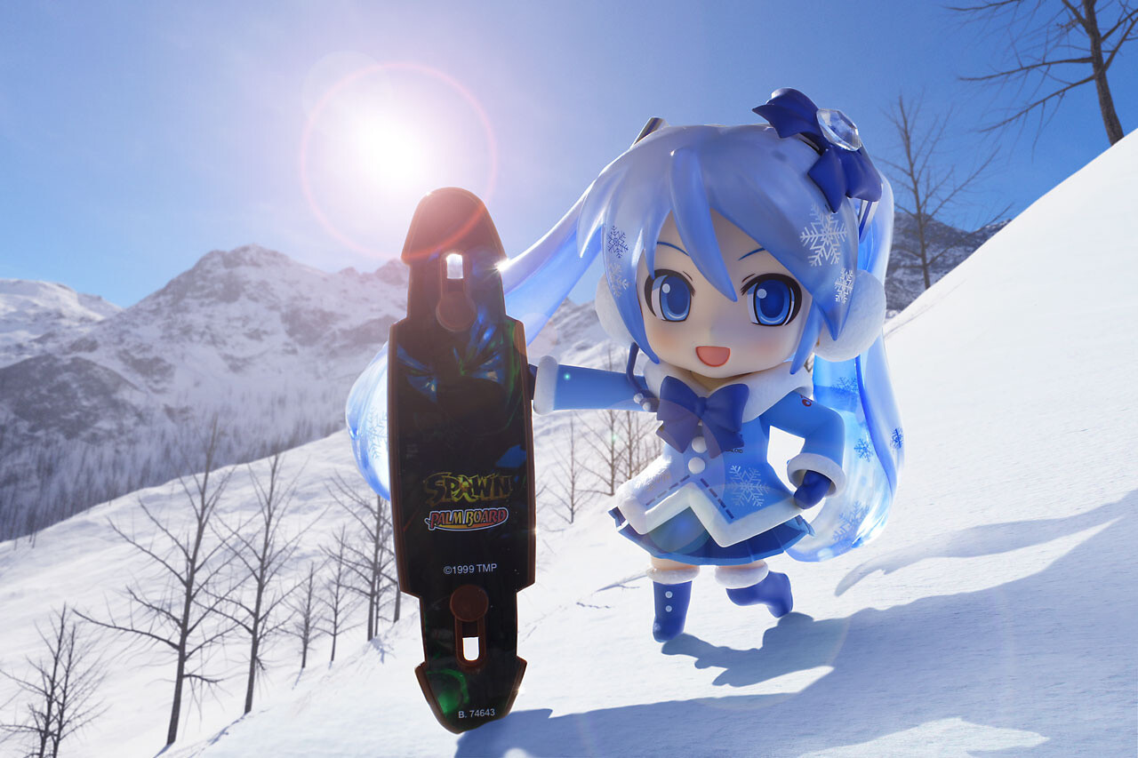 Is it a Dream or Reality? It’s Tilt-shift Photography With Popular Anime Figures! 13