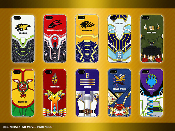 Lineup of Tiger & Bunny Smartphone Jackets Includes 10 Designs 2