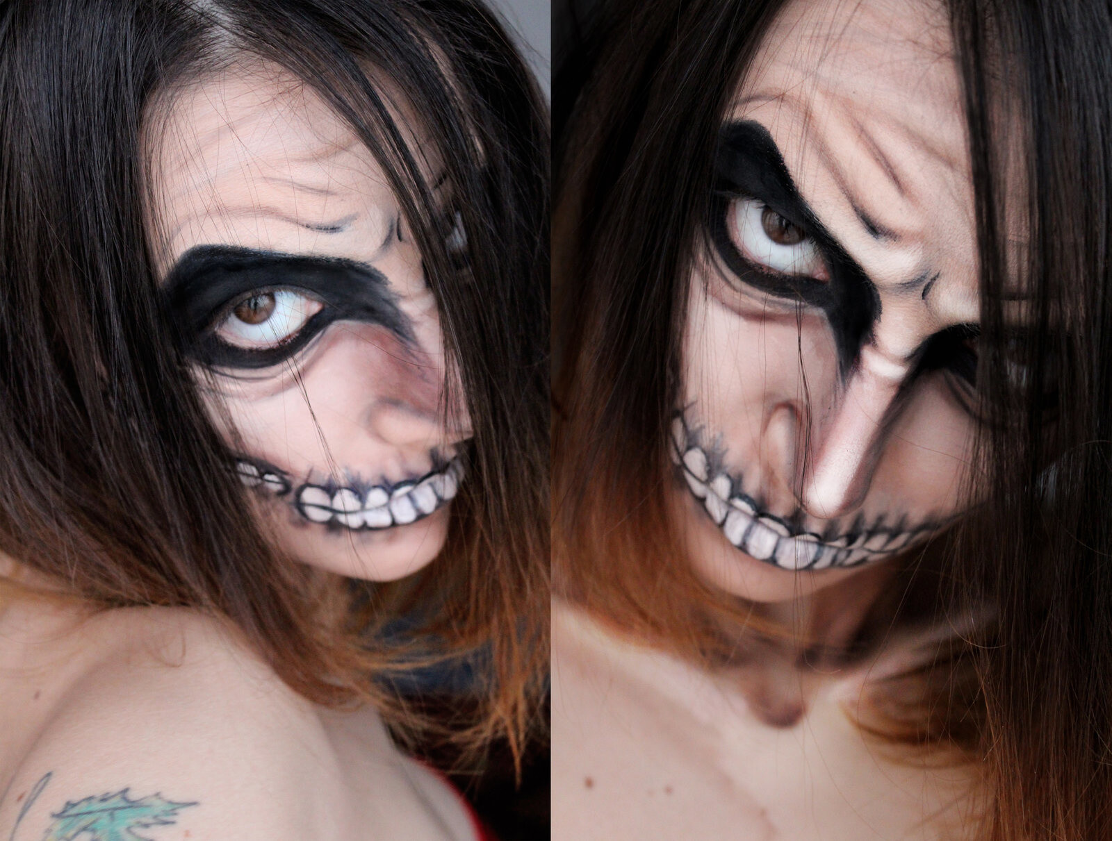 The Female Titan Appears?! This Romanian Makeup Artist’s Titan Makeup is Amazing! 3