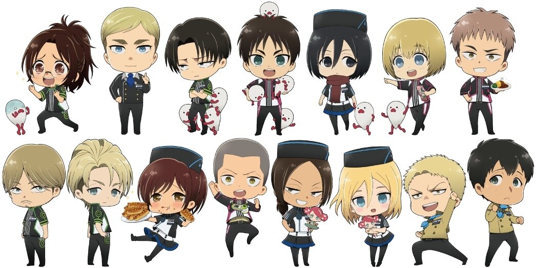 Attack on Titan Collaboration Returns to Tokyo Joypolis 2