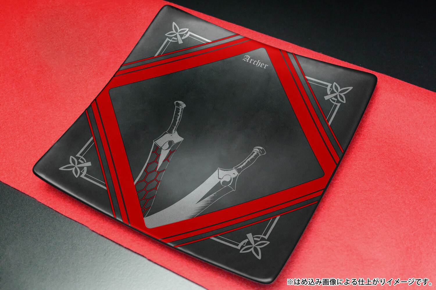 Fate/stay night: Unlimited Blade Works Modern Square Dish, Thermo Mug Umbrella Bottle & Mobile Pouch Available on Cross Crowdfunding! 1