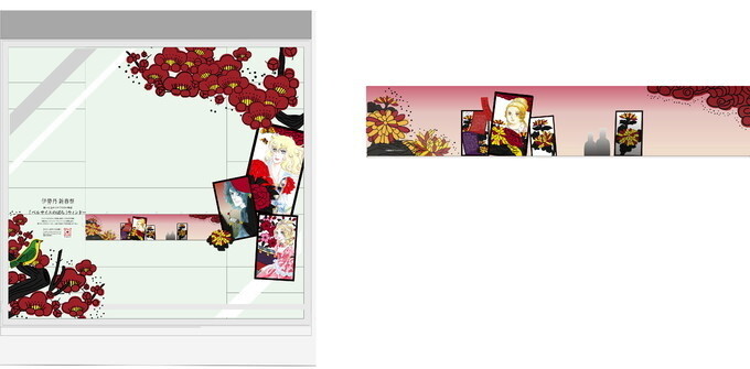 The Rose of Versailles Prepares Isetan Shinjuku for the New Year 12