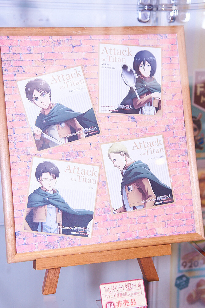 Celebrate Attack on Titan Season 2 at animate Cafe! [Photo Report] 23