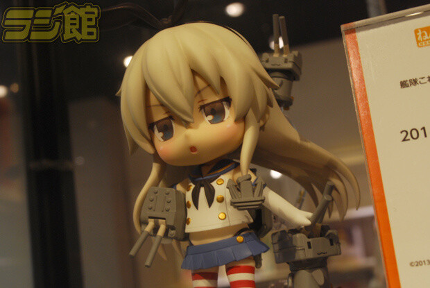 Sample Nendoroid Shimakaze from *Kan Colle* on Display at Guttetsu Cafe in Akihabara! 6