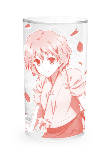 An original glass first sold at the cafe 8