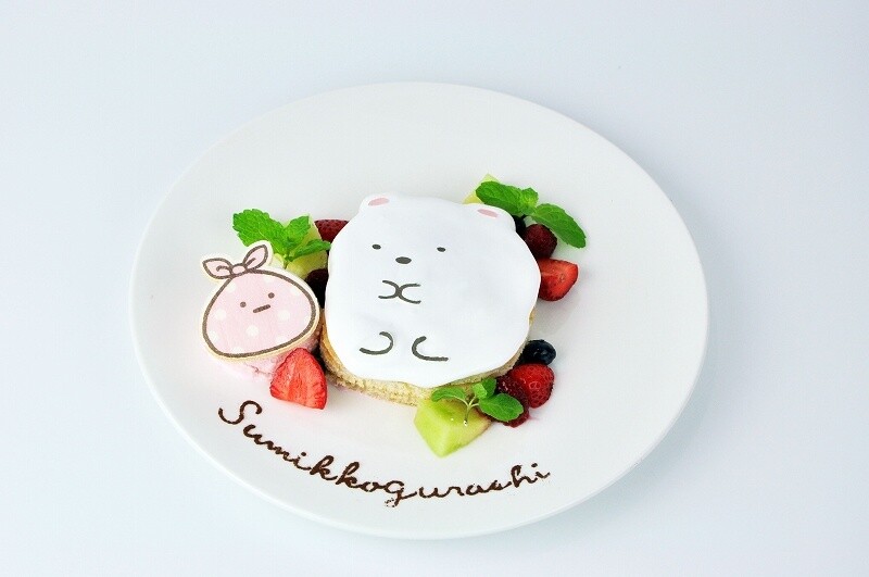 Kissa Sumikko menu item: Shirokuma’s Fluffy Pancake 5