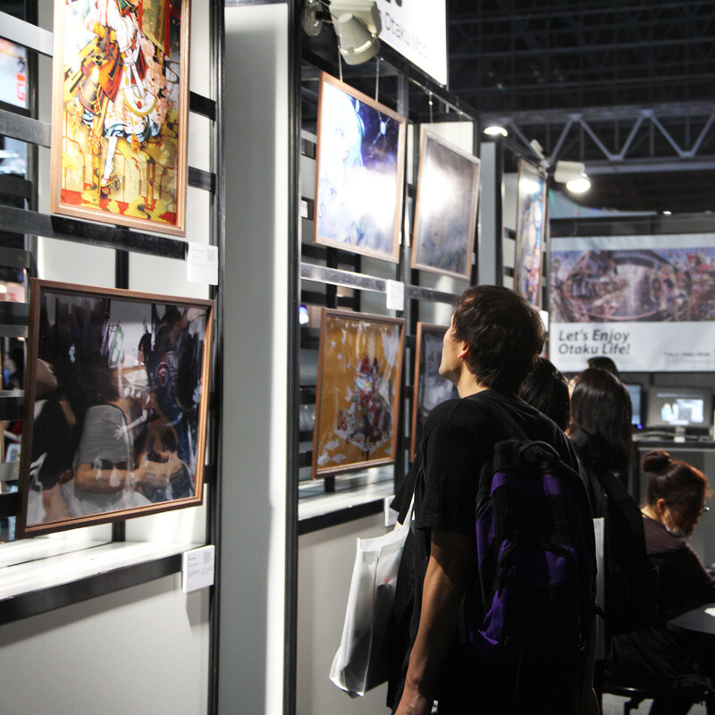 TOM's booth at Tokyo Game Show 2013 1