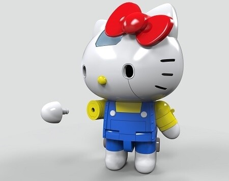 Fire a rocket from her arm! © 1976, 2013 Sanrio Co. Ltd. 1