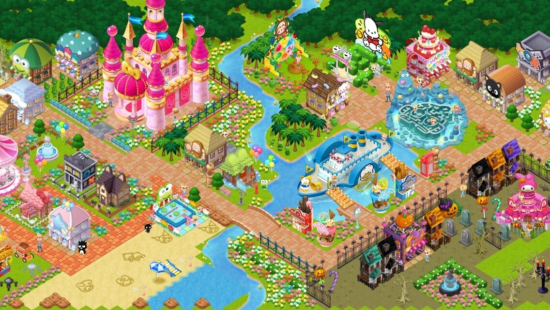 What? You Haven’t Played “Hello Kitty World” Yet?! Create and Visit Your Dream Amusement Park Now! 3