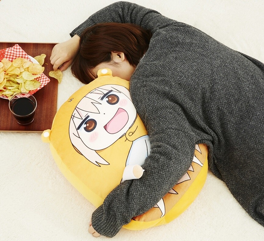 Laze Around With Adorably Squishy Umaru-chan PC Cushion Set! 0