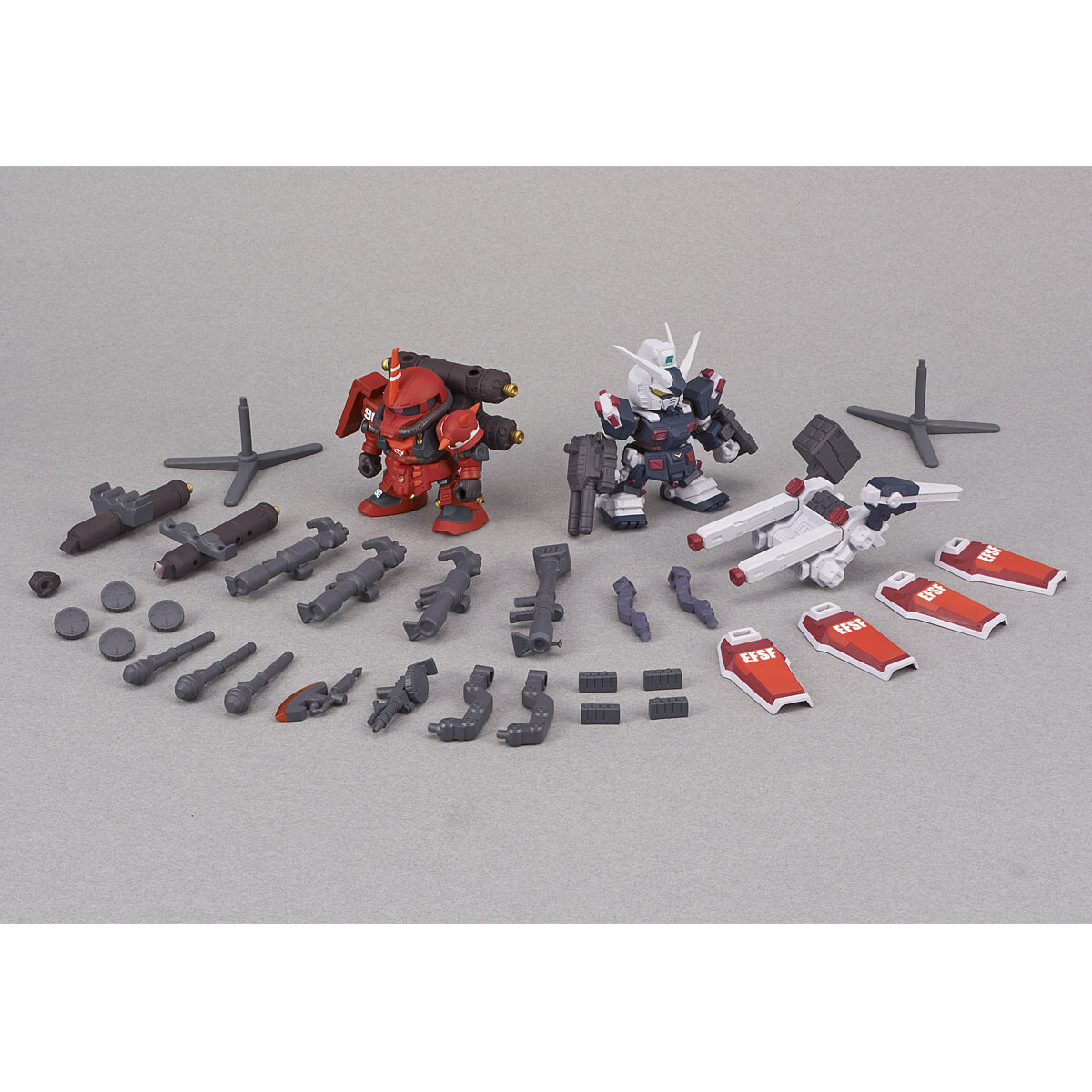 Rivals "Full Armor Gundam" and "Psycho Zaku" Join Bandai's Gashapon Senshi Series! 9