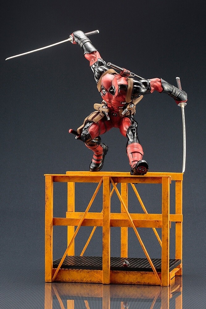 Kotobukiya Launches ArtFX Marvel Series with Fan-Favorite Antihero Deadpool! 1