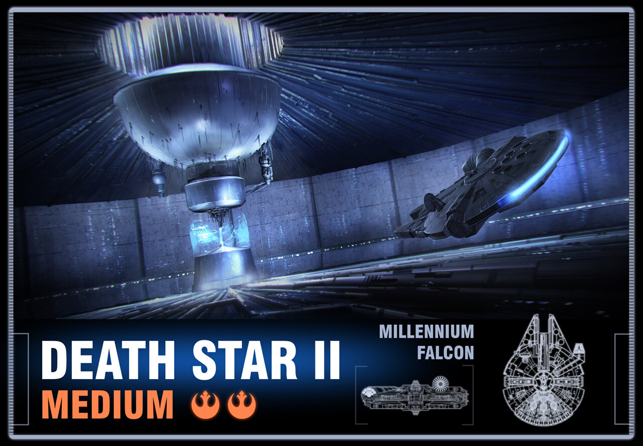 Death Star II Stage (Vehicle: Millenium Falcon) 2