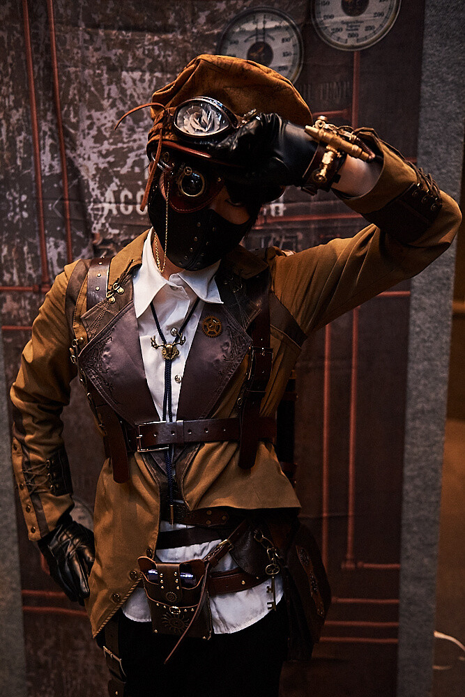 Steampunk and Traditional Kimono Unite at Steam Garden! [Photo Report] 43