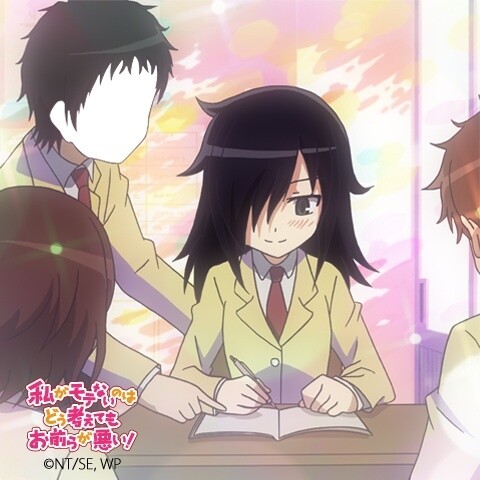 *WataMote* Frames Available Now For a Limited Time on Otaku Camera! 7