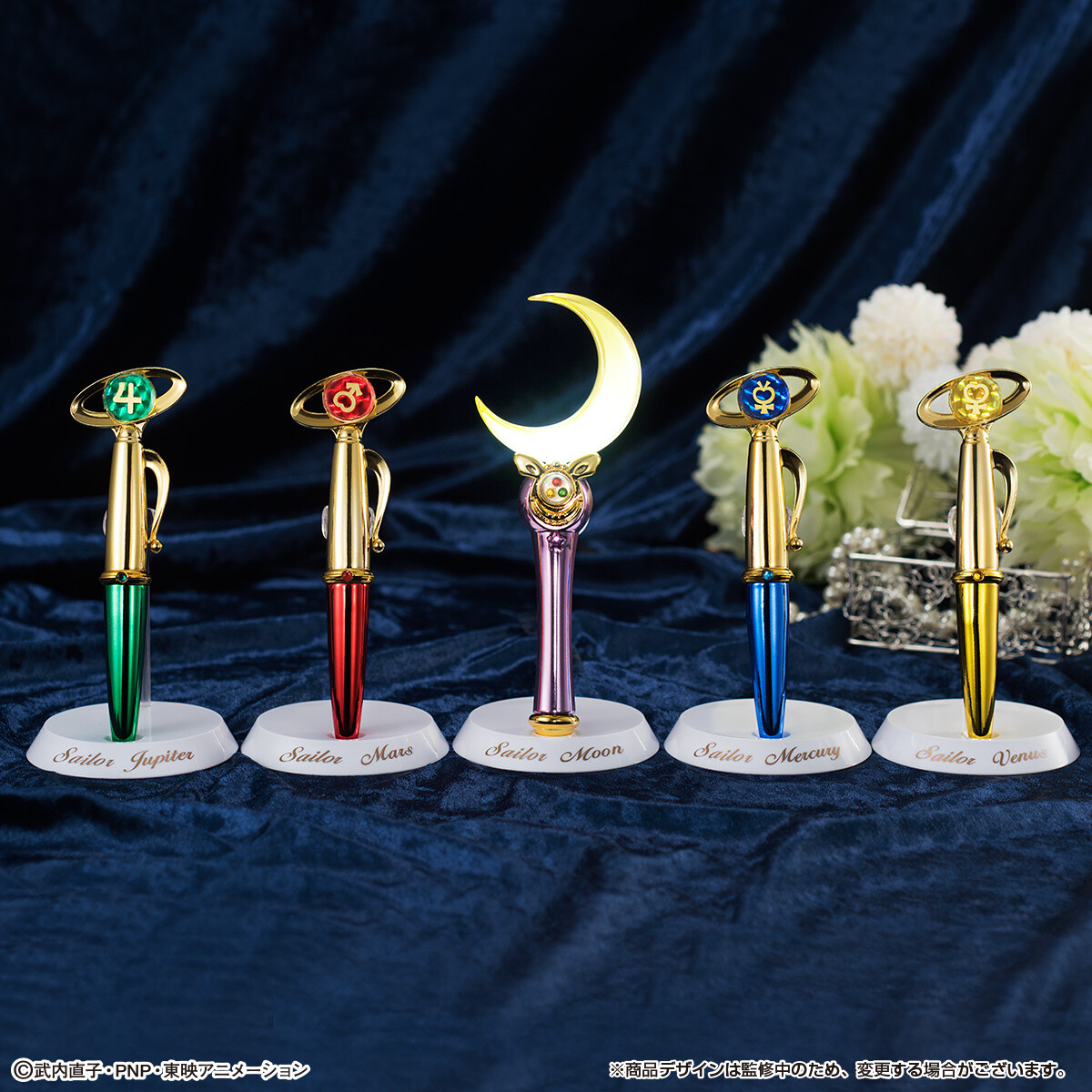 Write by the Light of Sailor Moon With Light Up Stick and Rod Pens! 1