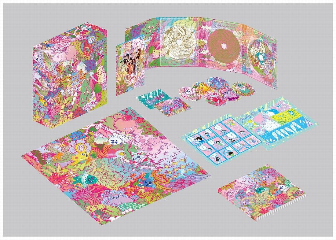 Jacket Photos & Visuals for New Dempagumi.inc Album ‘WWDD’ Release, Manga Artist Natsuko Taniguchi Supplies Jacket Artwork 3