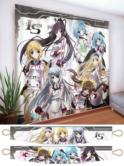 *Infinite Stratos* Curtain to release in April © Izuru Yumizuru, Overlap / Project IS 4