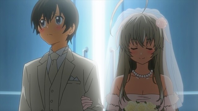 Nyaruko-san Looks Super Adorable in a Wedding Dress!<3 1