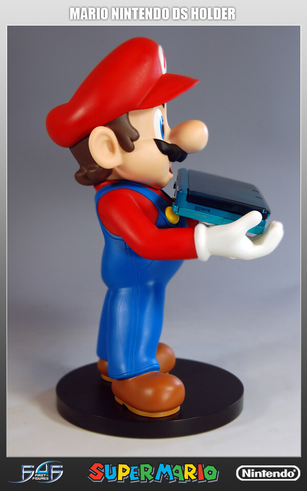 super mario ds holder statue