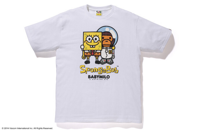 BAPE and SpongeBob Reunite. T-Shirts, iPhone Cases and More 2