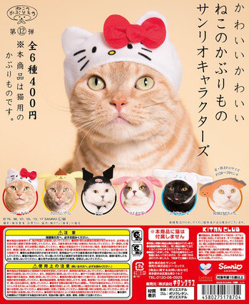 Turn Your Cat Into Hello Kitty With Adorable Collab Headwear! 6