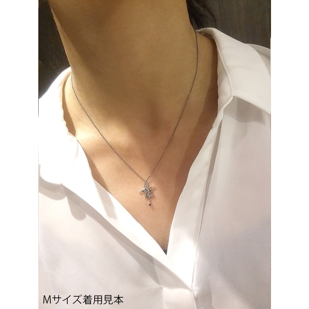 Tyki Mikk Pendant (M size being worn) 8