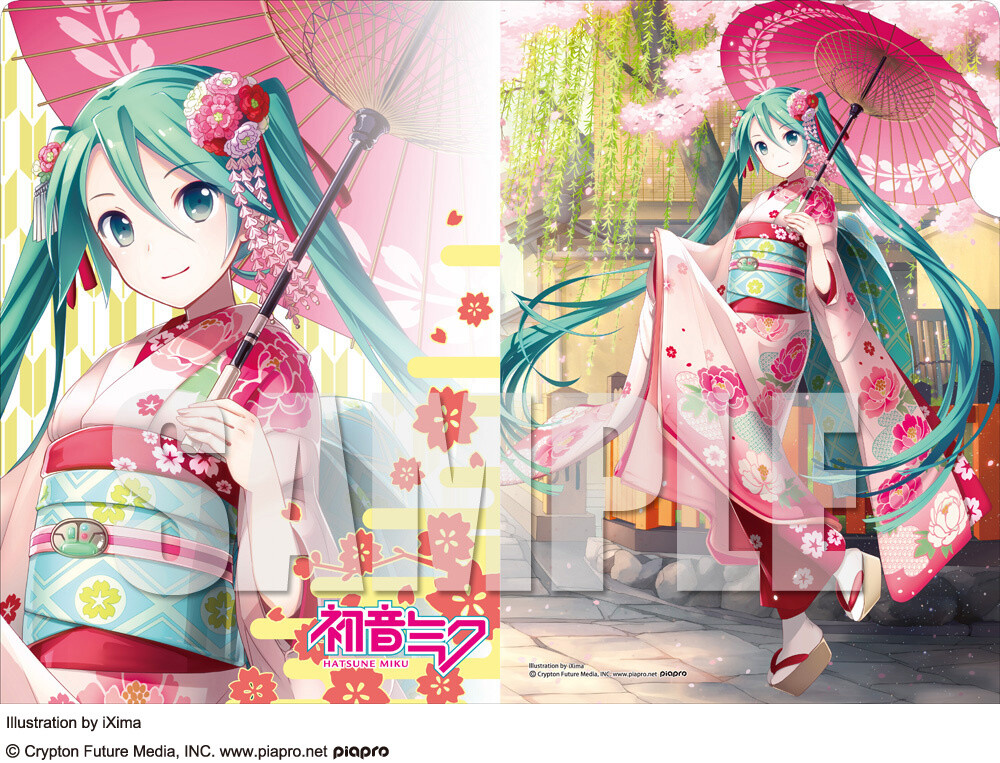 Hatsune Miku Clear File (iXima Ver.) 4