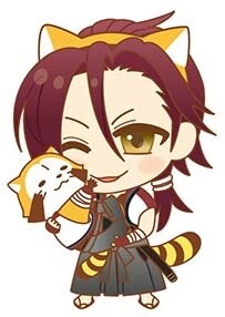 Hakuouki Characters Don Racoon Ears for Double Anniversary Event! 5