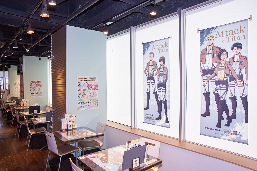Celebrate Attack on Titan Season 2 at animate Cafe! [Photo Report] 3