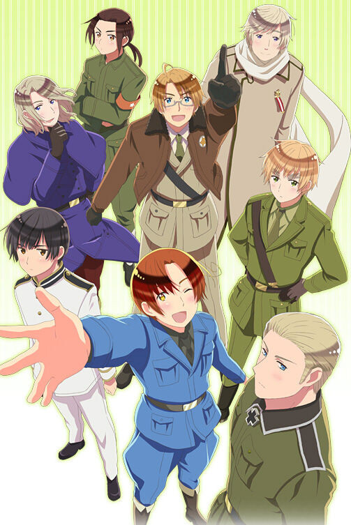 "Hetalia" Characters Start a Revolution Transforming into Hello Kitty!? Collaboration Logo and Illustrations Arrive! 1