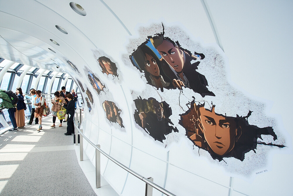 Titans Take Over TOKYO SKYTREE®! [Photo Report] 31