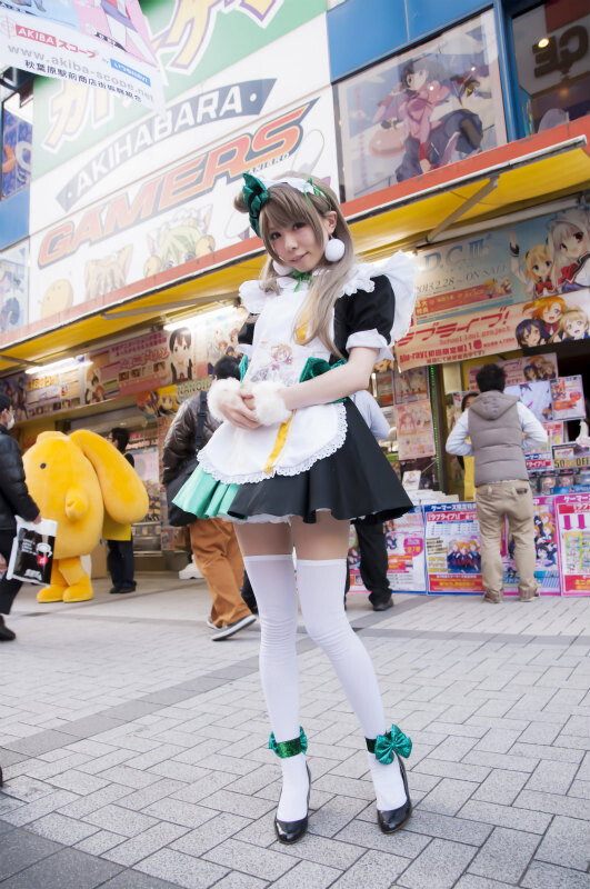 Hayase Ami Cosplays as Minami Kotori at Akihabara Gamers Event 8