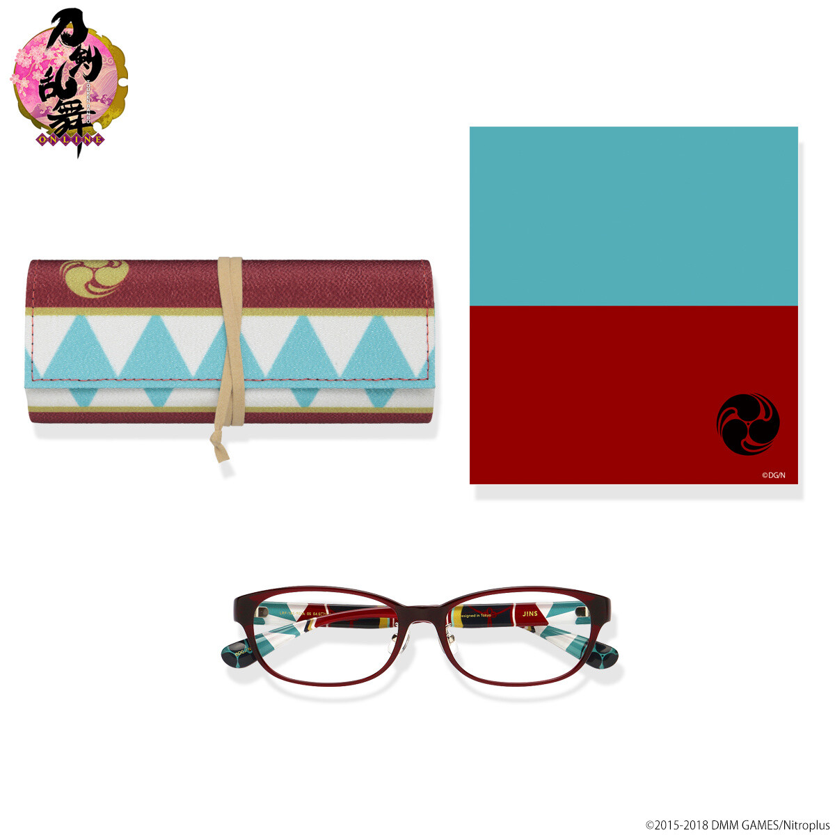 Touken Ranbu × Bandai × JINS Glasses Collab Vol. 2 Now Up for Pre-Order 2