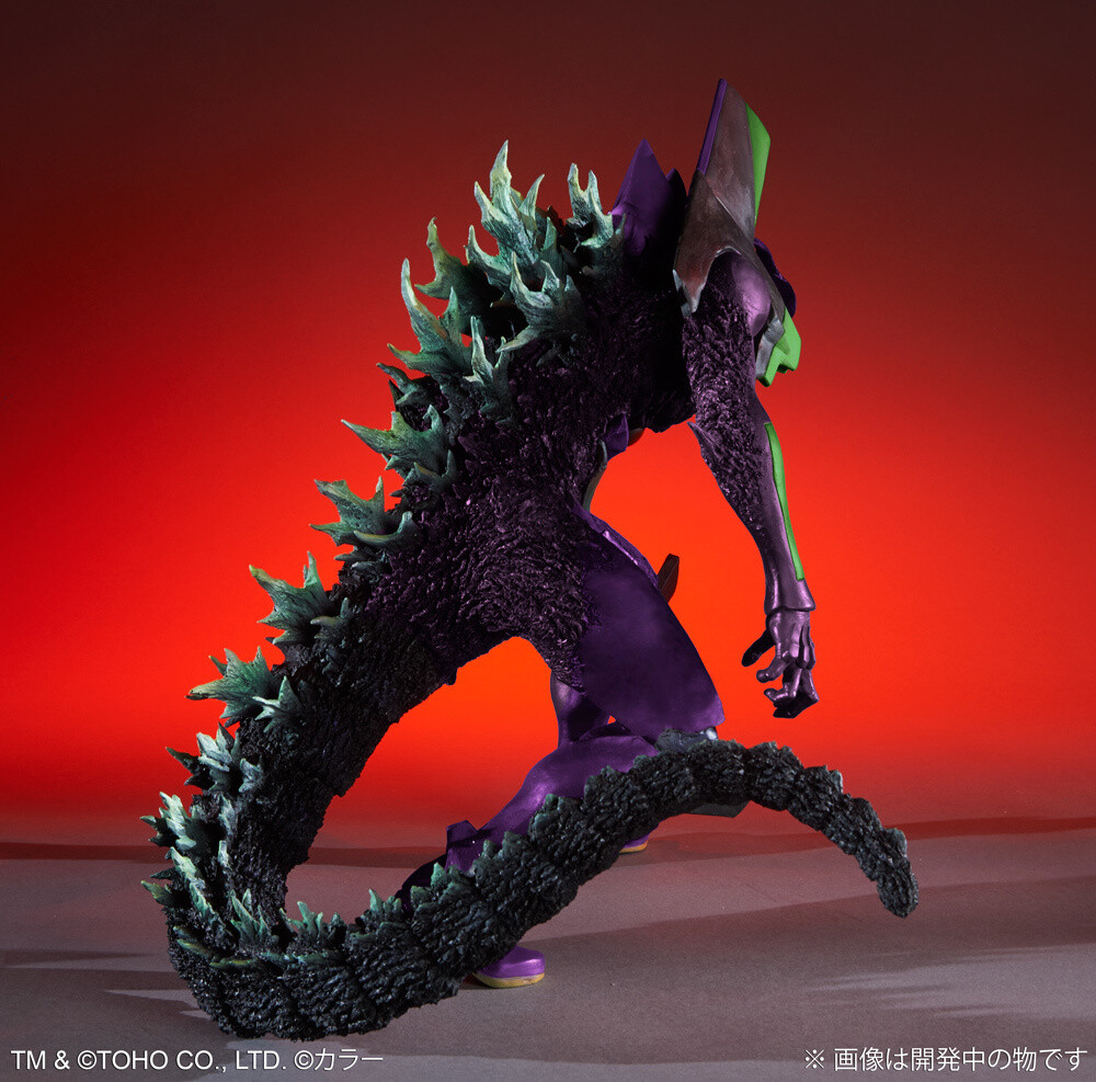 Created to Celebrate the Release of Godzilla Resurgence, This Howling Fusion of Godzilla & Evangelion Unit-01 Combines the Most Thrilling Aspects of Both Legendary Creatures! 2