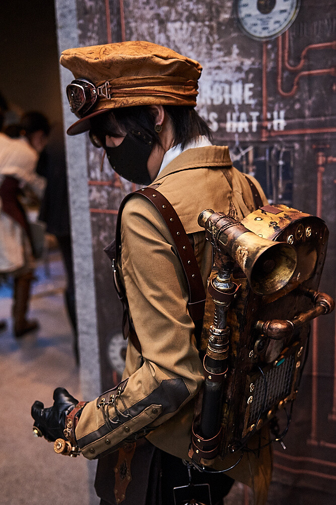 Steampunk and Traditional Kimono Unite at Steam Garden! [Photo Report] 42